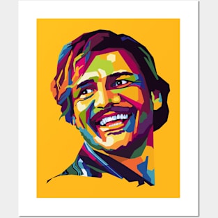 pedro pascal wpap pop art Posters and Art